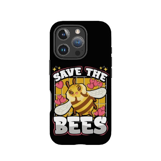 Save The Bees Cute Bumblebee IPhone Cases
