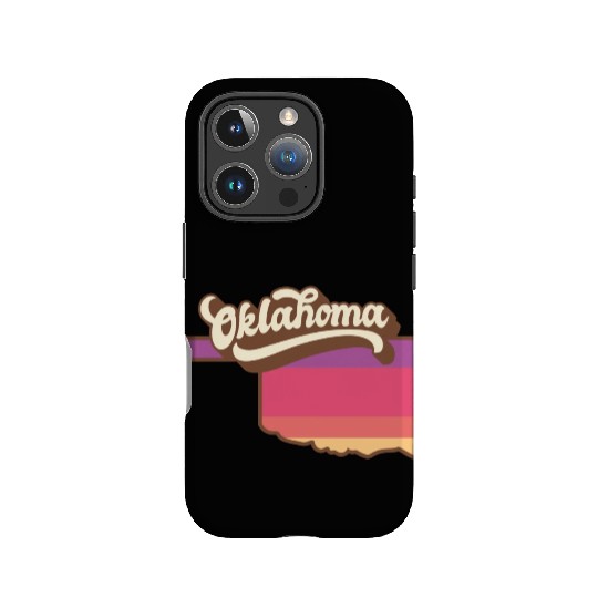 Oklahoma Retro USA IPhone Cases