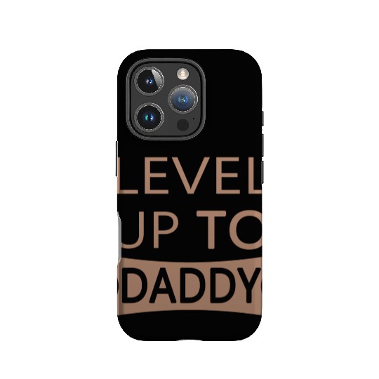 Level up to Daddy IPhone Cases