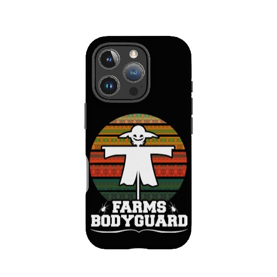 Farm s Bodyguard Farmer Scarecrow Gift Design Idea IPhone Cases