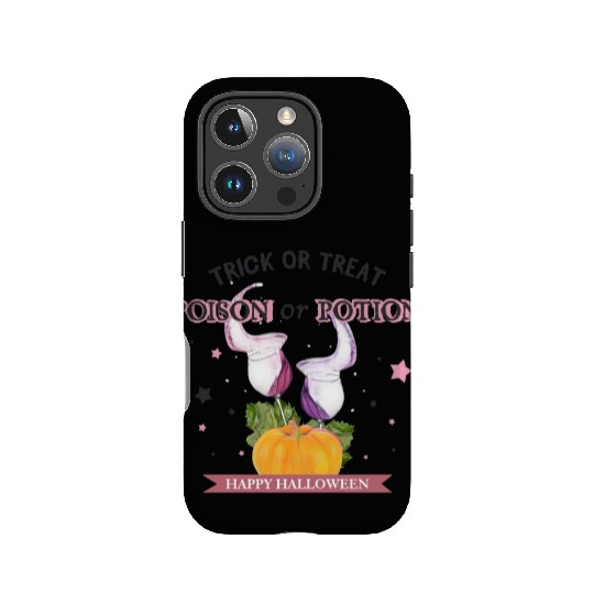 Happy Halloween Trick or Treat Poison or Potion IPhone Cases