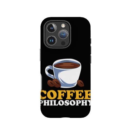 Coffee Philosophy Teacher Poetry Science Coffee IPhone Cases