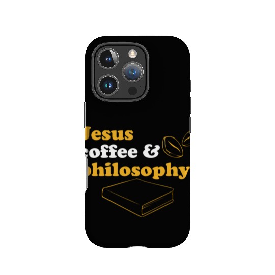 Philosophy Jesus Teacher Science Book Coffee IPhone Cases