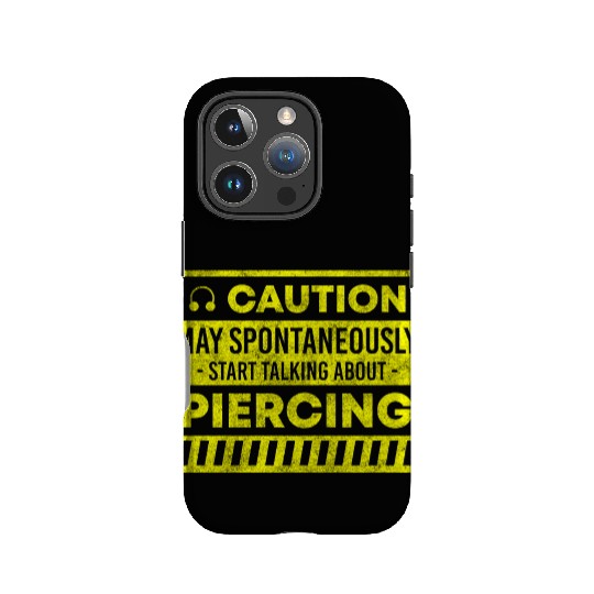 Piercing Stitch Jewellery Plug IPhone Cases