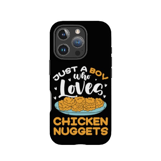 Just A Boy Who Loves Chicken Nuggets IPhone Cases