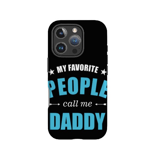 My favorite people call me daddy stars IPhone Cases