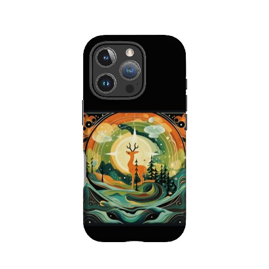 North Star Forest Deer [Surreal Aesthetic] IPhone Cases