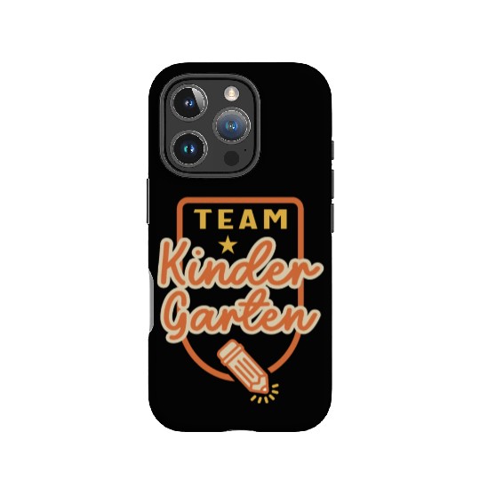Team Kindergarten Teacher Student Back to School IPhone Cases