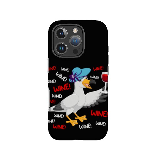Seagull IPhone Cases Wine Lover North German Seagulls