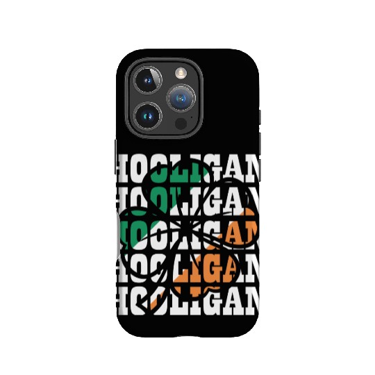 Hooligan Irish Flag Clover Leaf IPhone Cases