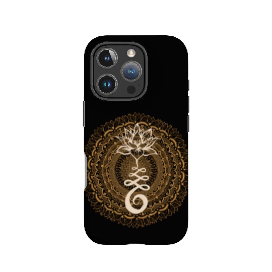 Unalome Dala Lotus Yoga IPhone Cases