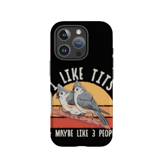 Bird Watcher Retro Vintage Tit IPhone Cases