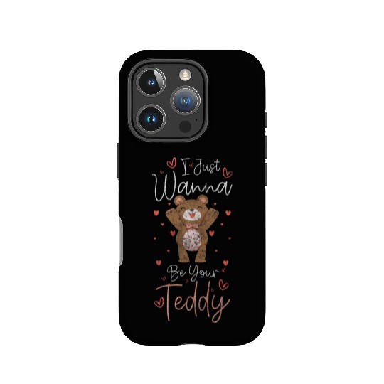Teddy Bear Child Sweet Cuddling IPhone Cases