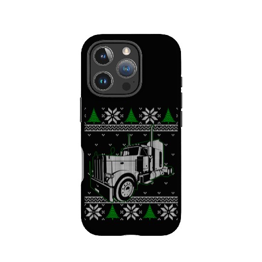 Trucker Ugly Truck Driver IPhone Cases