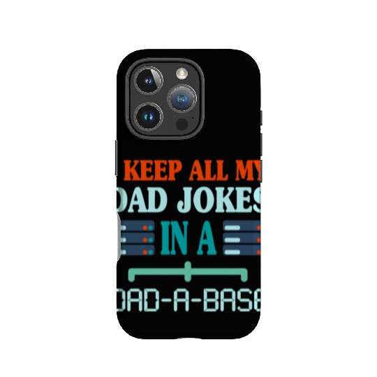 I Keep All My Dad Jokes Funny Fathers day stars IPhone Cases
