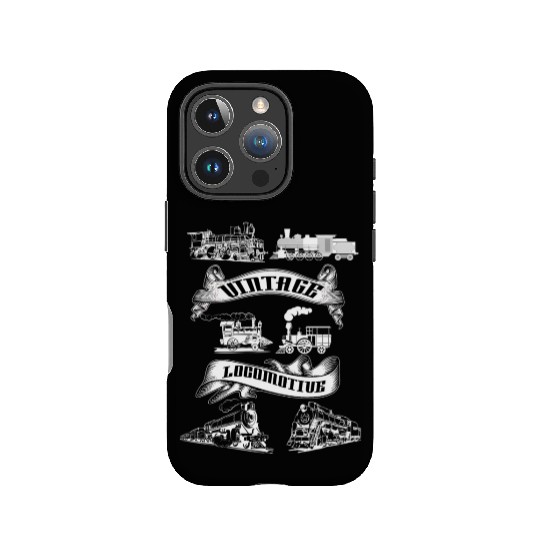 Locomotive Steam Engine Train IPhone Cases