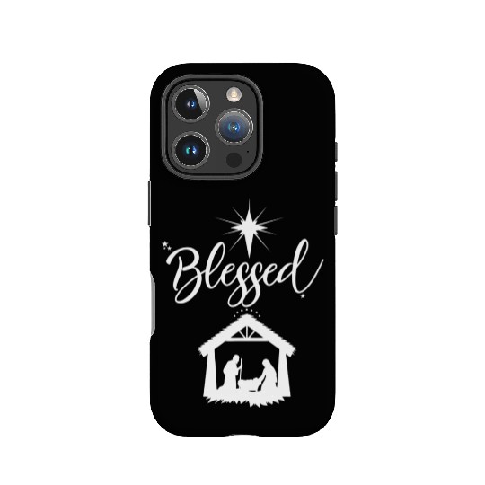 Christian Blessed Jesus Nativity Scene Faith IPhone Cases