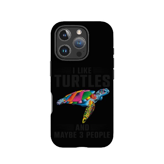 Sea Turtle Tortoise I Like Turtles IPhone Cases