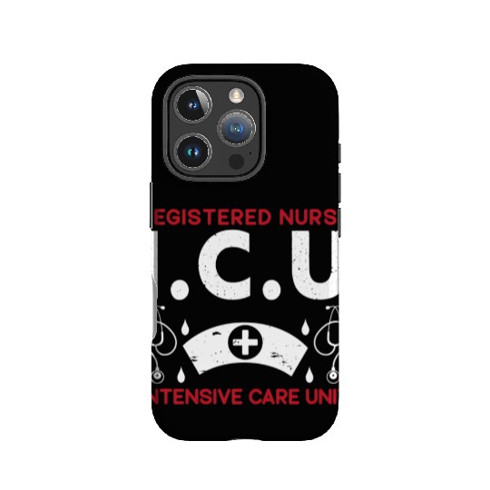 Icu Registered Nurse Hotal Rn Medical Intensive IPhone Cases