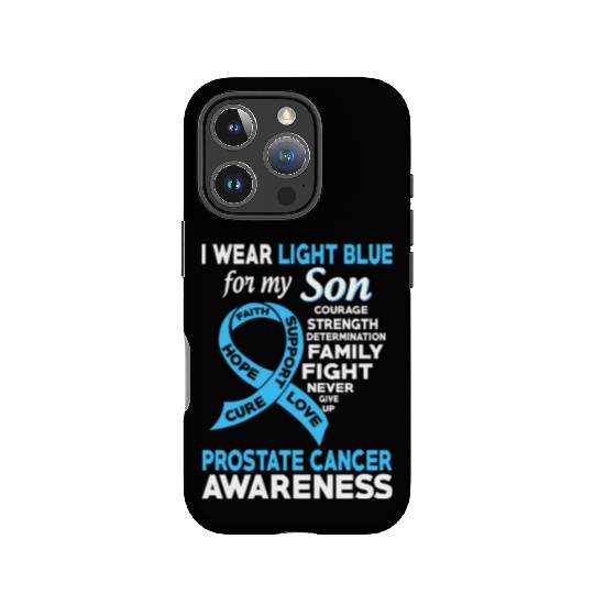 I Wear Light Blue For My Son Prostate Cancer IPhone Cases