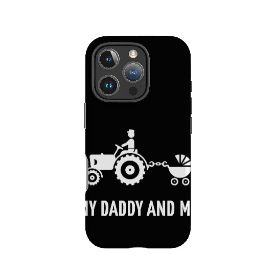 My Daddy And Me (Tractor & Stroller / Buggy / W) IPhone Cases