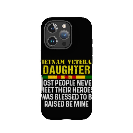 US Army Vietnam Veteran Daughter IPhone Cases