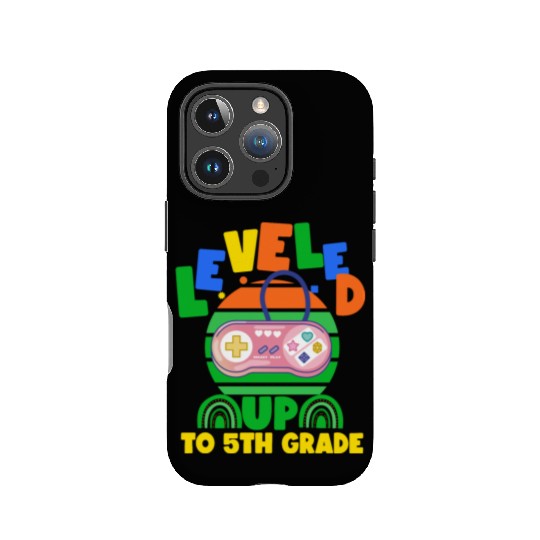 Level up to 5th grade, back to school IPhone Cases