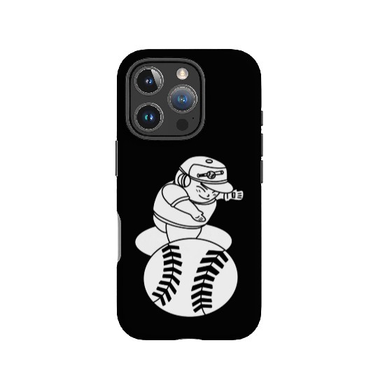 Kawaii Chibi Baseball Pitcher IPhone Cases