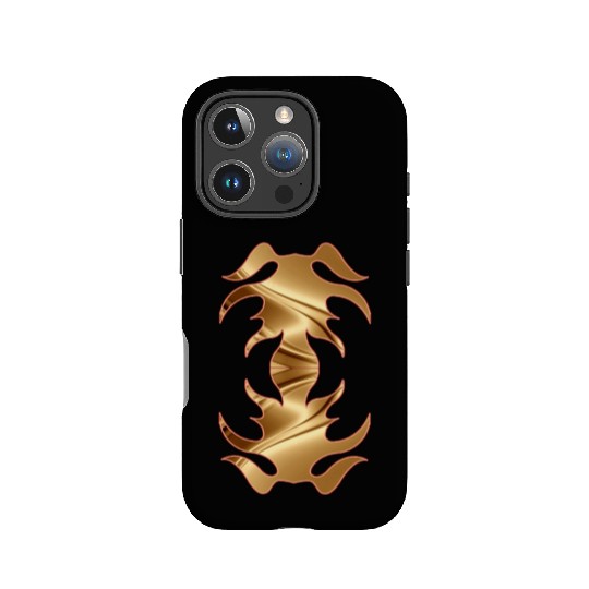 golden retriever heart IPhone Cases