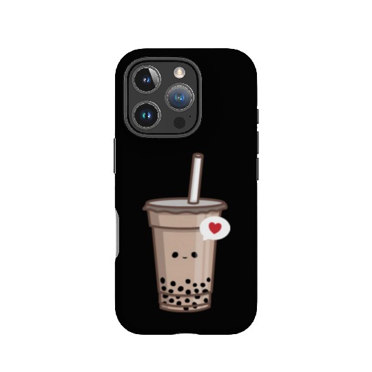 Kawaii Bubble Tea Love Boba Tea IPhone Cases