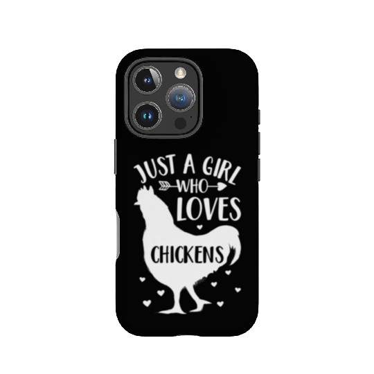 Just A Who Loves Chickens Chicken Farmer IPhone Cases