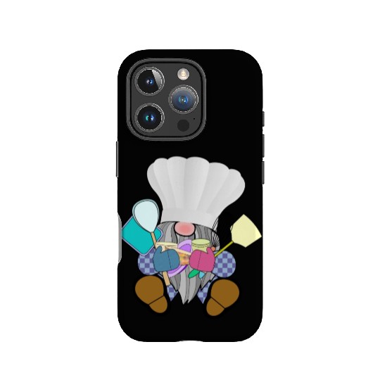 Chef Gnome cooking baking kitchen utensils fairy IPhone Cases