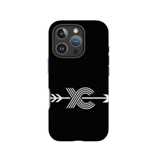 Cross Country Running XC Lines Arrow XC Arrow, XC IPhone Cases