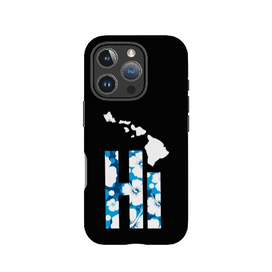 Hawaii Hi Hibiscus Blues IPhone Cases