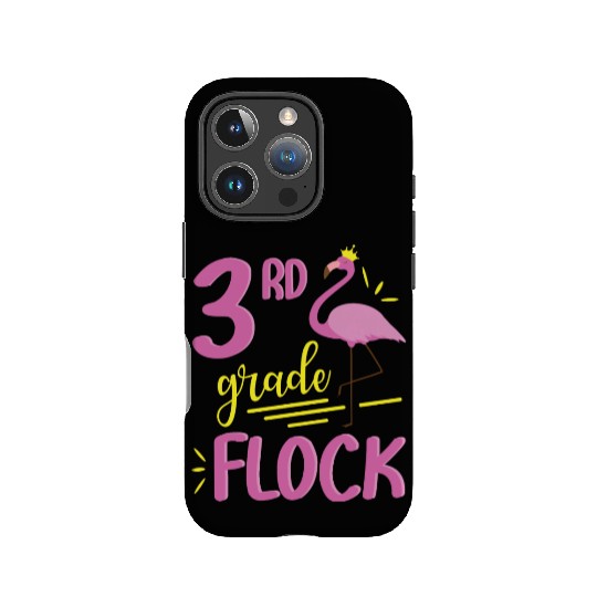 Flamingo Student Dance Happy Back To School 3rd IPhone Cases