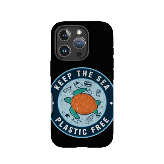Keep The Sea Plastic Free Save The Ocean IPhone Cases