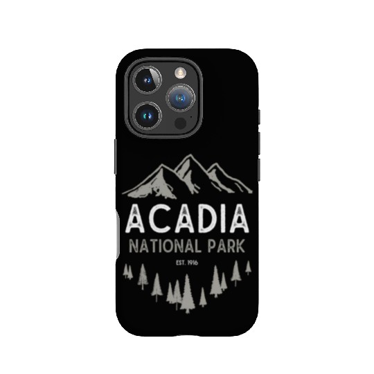 Acadia National Park Est 1916 Maine IPhone Cases