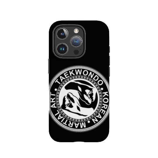 TAEKWONDO FIST YING YANG IPhone Cases