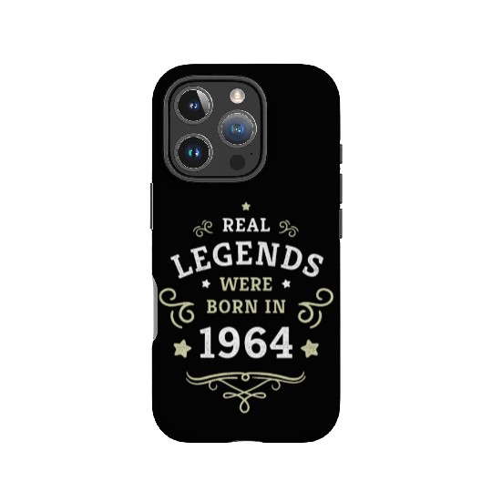 60th Birthday Gift Real Legends were born in 1964 IPhone Cases