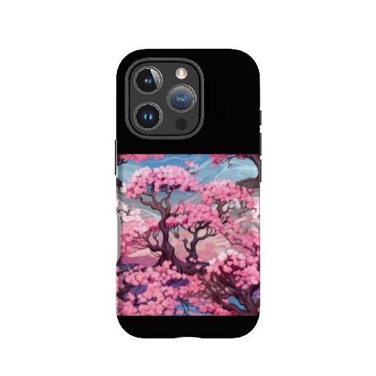 Anime Euphoria: Fantasy Cherry Blossom Dreamscape IPhone Cases