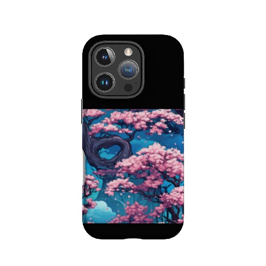 Anime Euphoria: Fantasy Cherry Blossom Dreamscape IPhone Cases