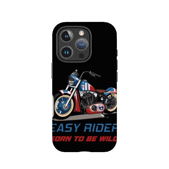 Easy Rider Motorcycle Chopper Stars and Stripes IPhone Cases