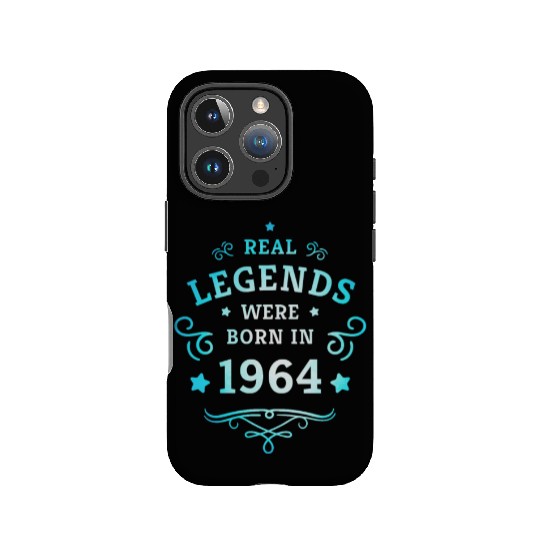 Real Legends were born in 1964 60th Birthday Gift IPhone Cases