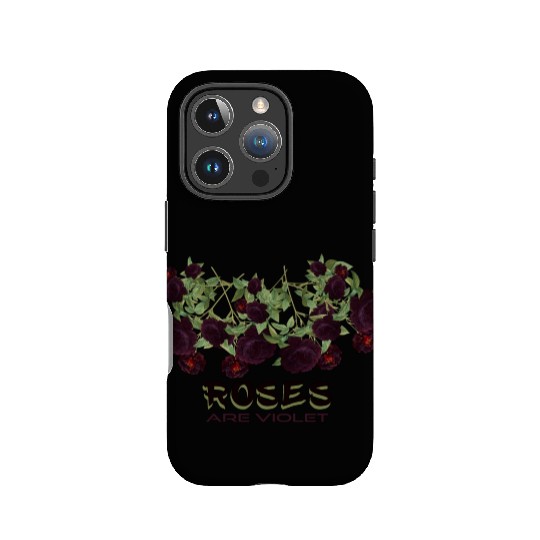 Roses are violet! IPhone Cases