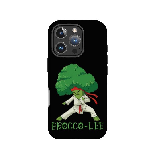 Broccoli Martial Arts Karate MMA Boxing Kicks IPhone Cases