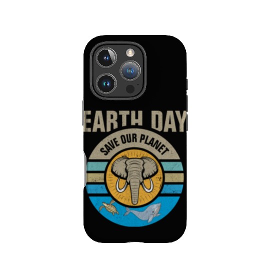 Earth Day Save Our Planet Conservation Design IPhone Cases