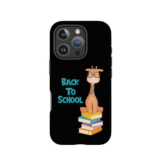 Back To School Giraffe IPhone Cases