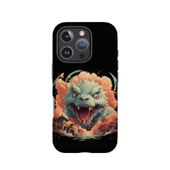 Kaiju: Cityscape Destructor IPhone Cases