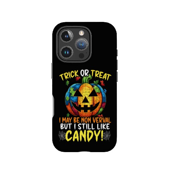 Autism Halloween Trick Or Treat Autism Awareness IPhone Cases