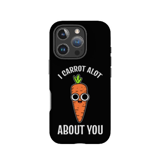 Carrot Pun Vegetable Farmer IPhone Cases